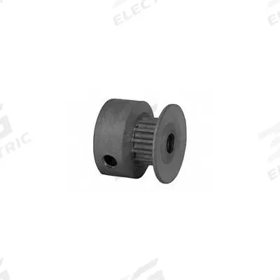 Dayton Timing Pulley: Modified Curvilinear, Fixed, For GT Timing Belt Section - GT Section Fixed-Bore Timing Pulleys with Hub