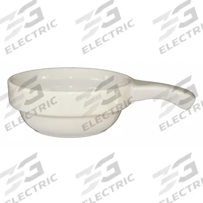 ITI Soup Crock: 10 oz Capacity, 2 in Overall Dp, 7 1/4 in Overall Lg - Soup Crocks