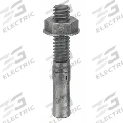 MKT FASTENING Wedge Anchor: 1 3/4 in Overall Lg, 1/4 in Dia, 1/4"-20 Thread Size, Steel, 20 PK (MPN 2814134). Key specifications — Brand: MKT FASTENING; Anchor Type: Wedge; Finish Type: Galvanized.