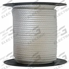 APPROVED VENDOR General Purpose Utility Rope: Braid, 1/4 in Dia, 105 lb Working Load Limit, White (MPN 12U275). Key specifications — Brand: APPROVED VENDOR; Rope Type: Dynamic.