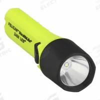 PELICAN Rechargeable Safety-Rated Flashlight: Rechargeable, 183 lm, 5 hr Run Time at Max Brightness (MPN 2460C). Key specifications — Brand: PELICAN; Battery Requirements - Broad: Includes 4 AA.