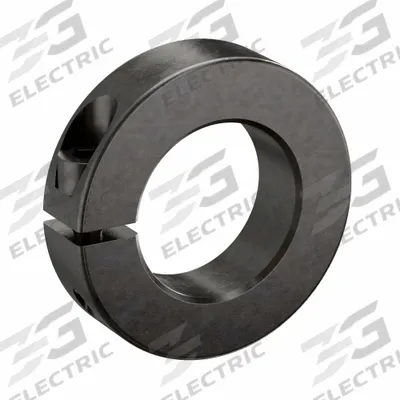 RULAND MANUFACTURING Shaft Collar: 1-Piece, Metric, Round, Clamp-On, 42 mm Bore Dia - Steel Shaft Collars