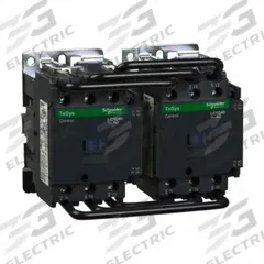 SCHNEIDER IEC Magnetic Contactor: Reversing, 3 Poles, 3NO Contacts, 50 A, 120V AC Coil (MPN LC2D50G7). Key specifications — Brand: SCHNEIDER; Integrated Surge Suppression: No.