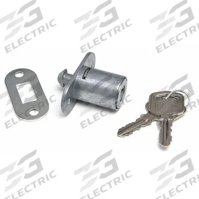 LOCK CORP OF AMERICA Sliding Door Lock: 1 1/8 in Lg, 2 in Wd - Locks for Sliding Doors