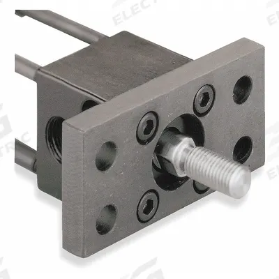 SPEEDAIRE Front Flange Mount: Flange, Fits 1 1/8 in Bore Dia - Flange Mounting Hardware