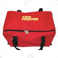 R&B FABRICATIONS Duffel Bag: Nylon, Red, 5,200 cu in Interior Volume, Zipper, 24 in Lg, 13 in Wd (MPN RB-198FF-XL-N). Key specifications — Color: Red; Material: Nylon; Brand: R&B FABRICATIONS; Closure: Zipper.