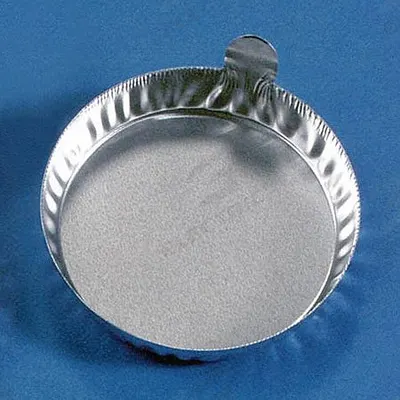 EAGLE THERMOPLASTIC Weighing Dish: Non-Sterile, Aluminum, 80 mL Capacity, Included, Round - Weighing Boats & Papers