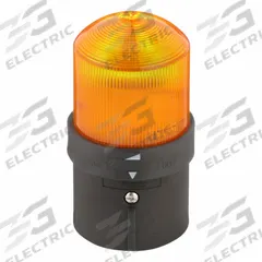 SCHNEIDER ELECTRIC Tower Light Incandescent Assembly: 1 Tier, Orange, No Sounder Tier, Steady (MPN XVBL35). Key specifications — Manufacturer Part Number: XVBL35; Brand: SCHNEIDER ELECTRIC; Operating Voltage: 250V; Light Tier Color: Orange.