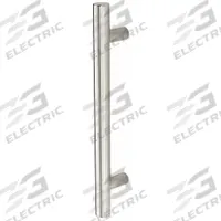 ROCKWOOD Door Pull Plate: 1 1/4 in Wd, 84 in Ht, Stainless Steel (MPN RM3301BTB7284.32D). Key specifications — Material: Stainless Steel; Operation Type: Hand Pull; Properties: Wear-Resistant; Brand: ROCKWOOD.