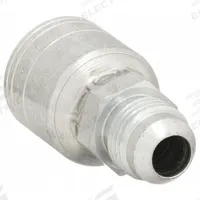 AEROQUIP Hydraulic Crimp Fitting: Steel x Steel, Straight, -24 For Hose Dash Size, Male x Genderless (MPN 1AA24MJ24). Key specifications — Fitting Gender: Male x Genderless; Fitting Connection Type: JIC x Crimp; Thread Size: 1-7/8"-12; For Hose Dash Size: -24; Brand: AEROQUIP.