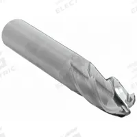 OSG Ball End Mill: Carbide, 4 Flute, 11 mm Mill Dia, 25 mm LOC, 70 mm OAL (MPN 404-4331-BN)