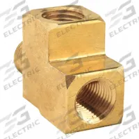 APPROVED VENDOR Metal Pipe Tee: Tee, 3/8 in x 3/8 in x 3/8 in, Class 150, Brass, 10 PK (MPN 6AYW2). Key specifications — Brand: APPROVED VENDOR.