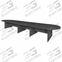 REGENCY Conference Table: Rectangle, Melamine, Ash Gray, 216 in Overall Lg, 52 in Overall Wd, Wood (MPN LCTRT21652AG). Key specifications — attr987891: Slab Leg; attr987894: Melamine; attr987867: PVC; attr987857: REGENCY; attr987872: Wood.