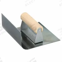 TOUGH GUY Cove Trowel: Blue Steel, 6 in Blade Lg, 3 in Blade Wd, Wood, 4 1/2 in Handle Lg (MPN 3YPD7). Key specifications — attr1018582: Radius Cove; attr1004985: Cove Trowel; attr1004984: TOUGH GUY; attr1004993: Wood.