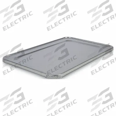 BOARDWALK Pan Lid: Full Size, 20 13/16 in Overall Lg, 12 7/8 in Overall Wd - Steam Table Pan Covers