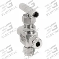 USA INDUSTRIALS Needle Valve: 3-Way Valve Body, 316 Stainless Steel, Screw-In Bonnet, Compression (MPN ZUSA-VLV-93). Key specifications — attr1062597: Combustible Gases; attr1062612: API 598; attr1062583: USA INDUSTRIALS; attr1062593: Compression; attr1062617: N/A - Not Rated; attr1062591: Compression; attr1062592: Compression; attr1064378: Compression x Compression x Compression.