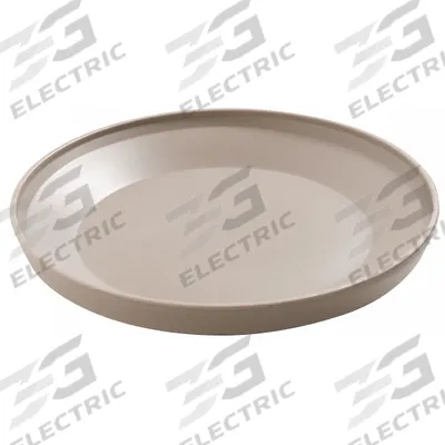 CARLISLE DINEX Insulated Base: Latte, 9 1/2 in Dia - Insul-Base Insulated Meal Bases