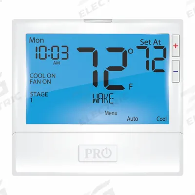 PRO1 IAQ Low Voltage Thermostat: Heat and Cool, Auto - Standard Thermostats