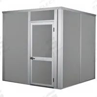 PORTA-KING Modular Wall Enclosure: 10 ft x 12 ft x 8 ft, 95 sq ft Int Area, STC 34 (MPN SRE1012). Key specifications — Brand: PORTA-KING; Sound Transmission Coefficient: STC 34; Wall Material: Steel-Covered Drywall; Assembled: Unassembled.