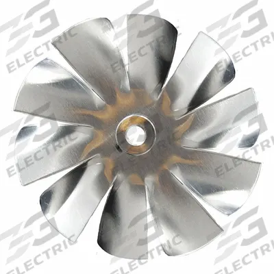 Dayton Propeller: Clockwise Facing Discharge, 3 in Propeller Dia. (In.), 10 Blades - HVAC and Refrigeration
