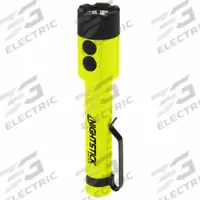 NIGHTSTICK Intrinsically Safe Handheld Flashlight: 120 lm, 24 hr Run Time at Max Brightness, Nylon (MPN XPP-5414GX). Key specifications — Brand: NIGHTSTICK; Battery Requirements - Broad: Requires 2 AA.