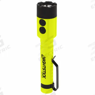 NIGHTSTICK Intrinsically Safe Handheld Flashlight: 120 lm, 24 hr Run Time at Max Brightness - Flashlights
