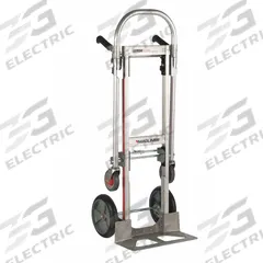 MAGLINER Convertible Hand Truck: 500 lb, Dual-Handle, Silver, Aluminum, Tread on Core (MPN GMK16UAB). Key specifications — Brand: MAGLINER.