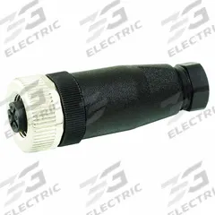 MURRELEKTRONIK Circular Connector: A Coded, 4 Socket, M12 Screw, IP67, Screw Terminals, Straight (MPN 7000-12901-0000000). Key specifications — Connector Body Type: Socket; Coding: A; Brand: MURRELEKTRONIK; Voltage Rating: 250V AC/250V DC; Thread Size: M12; Mounting Style: Screw; IP Rating: IP67; Housing Material: Plastic.