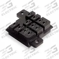 OMRON Relay Socket: 10 A Rating, Surface Socket Mounting, 11 Pins, C Socket, Back Pin (MPN PTFPCB). Key specifications — Brand: OMRON.
