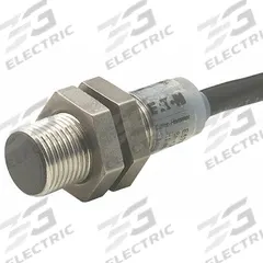 EATON Inductive Cylindrical Proximity Sensor: Built-in Connector, Unshielded, 2 Wires, 3 - Pin Micro (MPN E57SBL12A4EA). Key specifications — Brand: EATON; AC Supply Voltage Rating: 20-250V AC; DC Supply Voltage Rating: Not Rated.
