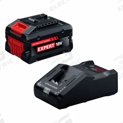 BOSCH Battery Kit: Bosch 18V, 4 Ah, Battery Included, Tabless - Bosch Cordless Tool Batteries