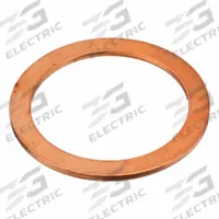 Sealing Washer: M35 Screw Sz, Copper, Copper Seal, 35 mm Inside Dia, 45 mm Outside Dia, 10 PK (MPN M50302.350.0045). Key specifications — Brand: APPROVED VENDOR; Product Type: Sealing Washer; System of Measurement: Metric; Seal Material: Copper; Seal Material Color: Gray; Pack Size: Small Pack.