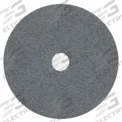 NORTON Unitized Wheel: 6 in Dia x 1 in W, 1/2 in Arbor Hole, Silicon Carbide, Fine - Final Finishing Wheels for Stainless Steel & Nickel Alloys