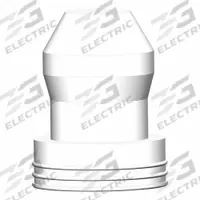SMC Compression Fitting Nut Insert Bushing: 3/8 in OD Size, Compression, PFA (MPN LQ1-3B11). Key specifications — Series: LQ1; Brand: SMC; Standards: RoHS_6, RoHS_10.