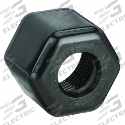 PARKER Compression Fitting Nut: 5/16 in OD Size, Compression - Polypropylene Compression Tube Fittings