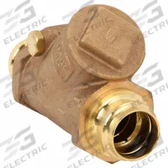 APOLLO Swing Check Valve: Swing, Y-Style Valve Body, 2-Way, 1 1/4 in Pipe Size, Press x Press, Press (MPN 61YLF206T1PR). Key specifications — Brand: APOLLO.