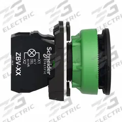 SCHNEIDER ELECTRIC Pilot Light: 30 mm Panel Mounting Size, Blue, LED, XB5 Series (MPN XB5FVM6). Key specifications — Series: XB5; Brand: SCHNEIDER; Includes Push-To-Test: No Push-To-Test Included.