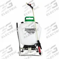 CHAPIN Backpack Sprayer: For Lawn, Garden and Agriculture, Mix-in-Tank, 4 gal Tank Capacity (MPN 62000). Key specifications — Brand: CHAPIN; Chemical Compatibility: Fertilizer.