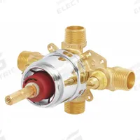 SENTINAL MARK II Pressure Balanced Shower Valve: Brass, Mfr Part # CPV-PB. Key specifications — Includes: Rough-In Template; Product Type: Pressure Balanced Shower Valve; Brand: SENTINAL MARK II; Compatible with Manufacturer Model Number: CPT-12001; Manufacturer Part Number: CPV-PB.