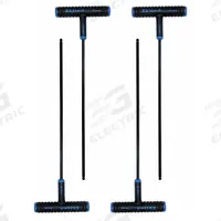 EKLIND Hex Key: 1 Ball Ends, 4 mm Tip Size, Metric, Long, Alloy Steel, Black Oxide, T, 1 Tips, 4 PK (MPN 64840). Key specifications — attr1205521: EKLIND; attr1205526: Black Oxide.