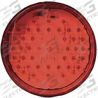 MAXXIMA Stop/Turn/Tail Light: LED, Stop Light, Red, Round, 4 in Overall Dia, 1 11/16 in Overall Dp (MPN 3YXU6). Key specifications — Standards: SAE J585E; Electrical Connection: PL-3 Connector; Brand: MAXXIMA; Installation Type: Permanent; Lens Color: Red; Lighting Technology: LED; Light Type: Stop Light.