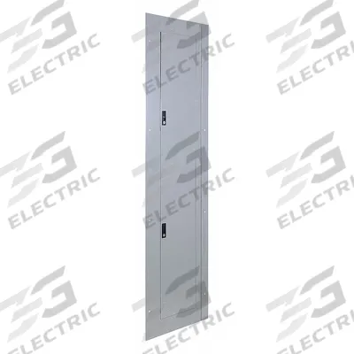 GE Panelboard Cover: 42 Spaces, 600 A Amps, 76.5 in Lg, 1, 32FV81/32FV93, Flush Mounting - GE A Series Panel Covers