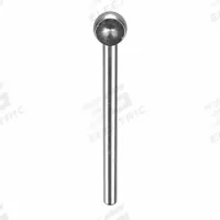 KEN FORGING Rod End Blank: Stainless Steel, Plain, 1/4 in Shank Dia, 3 1/2 in Hole Center-to-End Lg (MPN 1A-SS). Key specifications — attr952243: KEN FORGING.