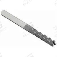 APPROVED VENDOR Square End Mill: Carbide, AlTiN Coated, 4 Flute, 3/16" Mill Dia, 1-1/8" LOC, 3" OAL (MPN 218-001013)