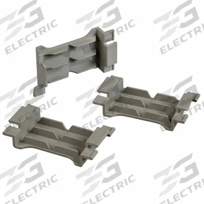 PANDUIT Raceway Fittings: T-70, 2 3/4 in Wd, 1/2 in Ht, Plastic - Covers for Straight-Section Single-Channel Raceways