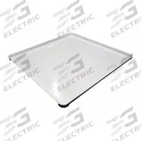 MOLDED FIBERGLASS Tray: 30 in x 30 in x 1 1/4 in, Not Electrostatic Discharge Conductive, White (MPN 6042012232). Key specifications — Brand: MOLDED FIBERGLASS.