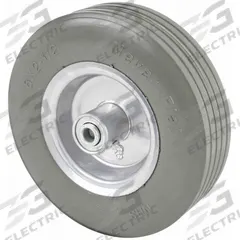 MARASTAR Flat-Free Wheel: 8 in Wheel Dia., 2 1/2 in Wheel Wd, Polyurethane, 300 lb Load Capacity (MPN 2LY54). Key specifications — Brand: MARASTAR; Tire Sidewall Number: 8x2.5.