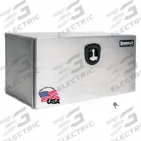 BUYERS PRODUCTS Underbody Truck Box: Underbody Truck Box, Single Drop-Down Door Door, Silver, Smooth (MPN 1706425). Key specifications — Color: Silver; Brand: BUYERS PRODUCTS; Lock Type: Keyed.