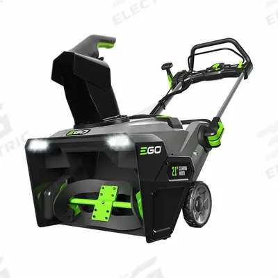 EGO Cordless Walk-Behind Snow Blower: 180° Chute Turning Radius, Cordless, Manual - Battery-Powered Snow Blowers