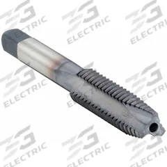 WIDIA GTD Spiral Point Tap: 1/2"-13 UNC, H3, 3 Flute, Plug Chamfer, TiCN Coated High Speed Steel (MPN 19026)